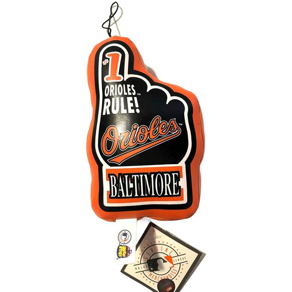 Baltimore Orioles Stuffed point finger NWT #1 Official Merch - Picture 1 of 5